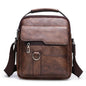 Brand Men Shoulder Bag for 9.7" iPad Men PU Leather Flaps Men's Crossbody Bags Business Flap Male Solid Messenger Bag Travel Bag
