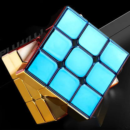 Shengshou Plating 3x3x3 Magnetic Magic Cube Professional Speed Puzzle Cubo Magico Educational Toy Games Birthday Christmas Gifts