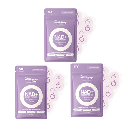 30/60/90pcs NAD+ Boosting Transdermal Patches For Anti Aging Enhance Energy Support Immune Cellular Health Body Wellness Patch