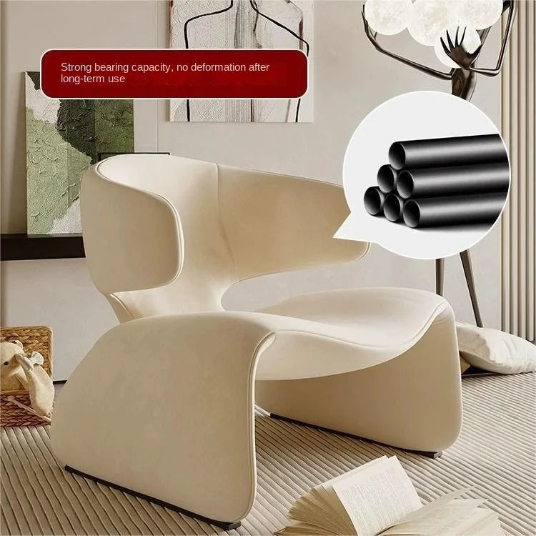 Creative Single Sofa Designer Single Chair Negotiation Table And Chairs Leisure Sofa Rest Area Hotel Sofa Chairs
