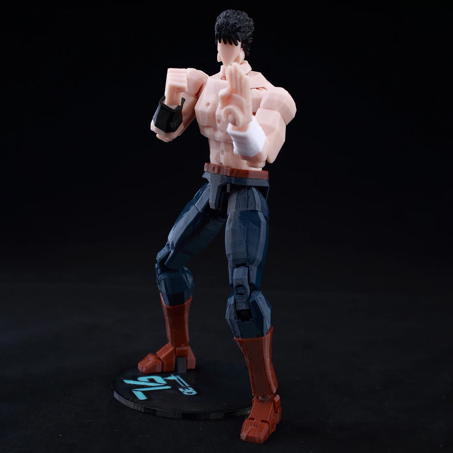 9L3D Multi-joint Articulated Anime Figures Saitama Kenshiro One Punch Man Fist North Star Chainsaw Man Dummy 13 Collectible Toys
