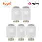 Tuya Zigbee Thermostatic Valve Radiator Zigbee Thermostat Smart Thermostatic Radiator Valve Head Temperature Controller Alexa