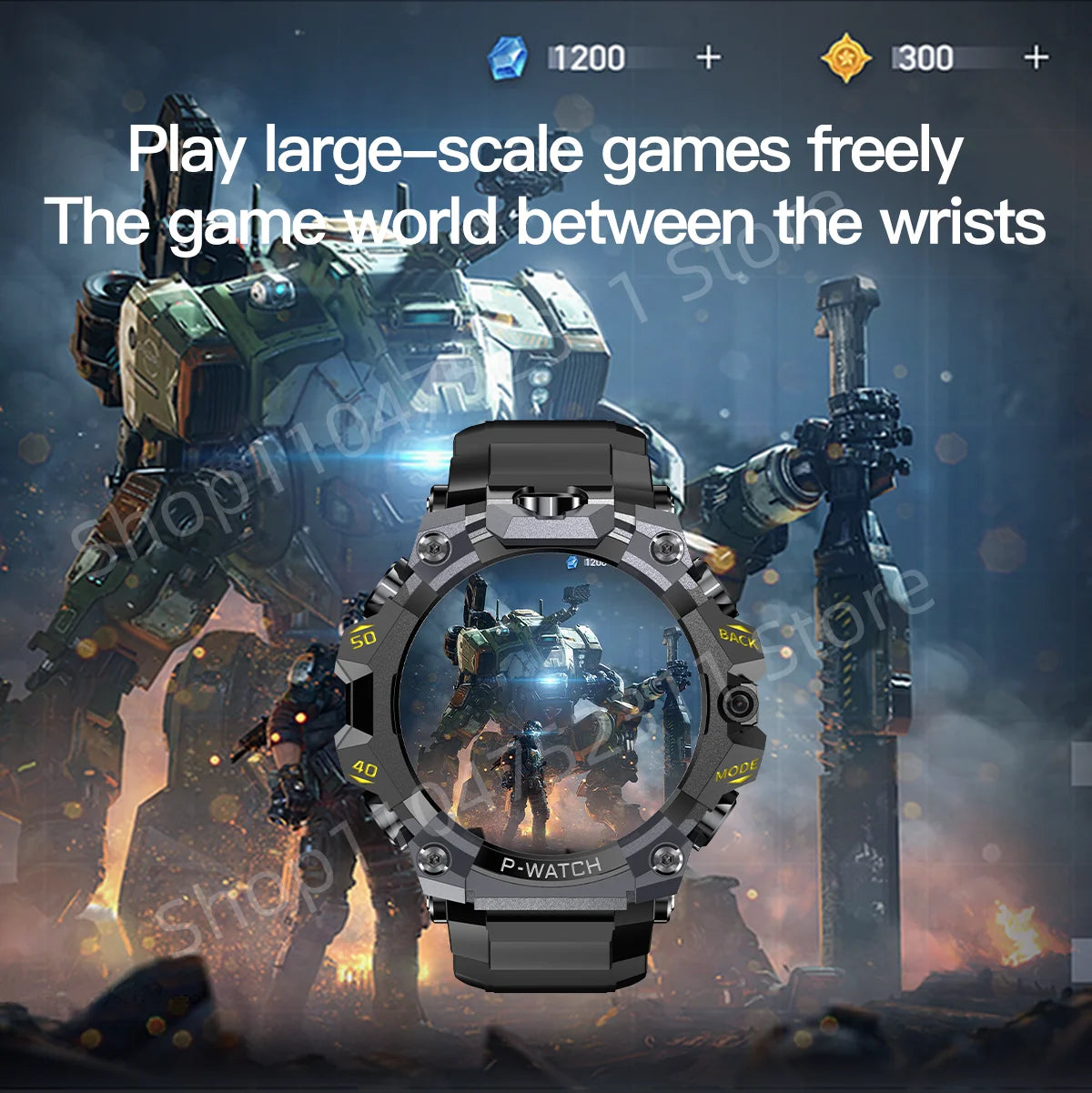 5g Full Netcom Smartwatch 1.508 inch Amoled HD Screen inset 4g/5g Sim Card GPS WIFI IP68 Waterproof Swimming  Sport Smart Watch