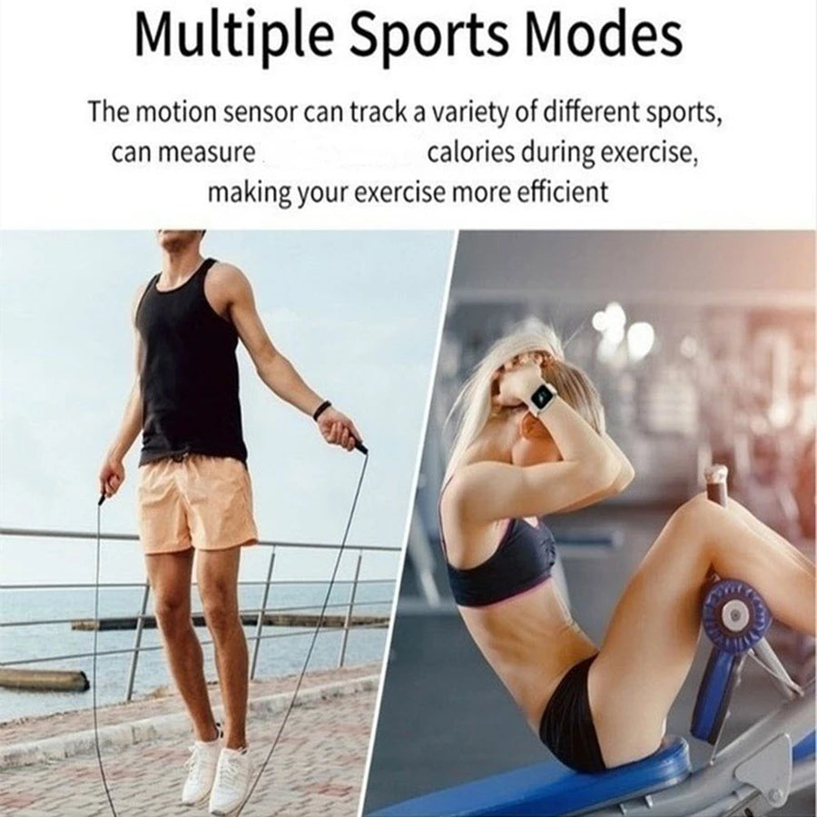 Smart Watch For Women Men Wristwatch Bluetooth Connected Phone Music Player Fitness Sport Bracelet Sleep Monitor Digital Watches