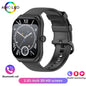 2025 New  Smart Watch Women Heart Rate Health Monitoring Voice Assistant BT Calling IP68 Waterproof Sports Smartwatch Men