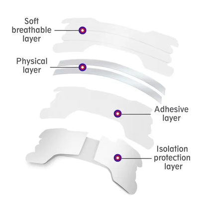 500/300/100pcs Breath Nasal Strips Right Way Stop Snoring Anti Snore Nose Strip Easier Better Breathing Good Sleeping Patches