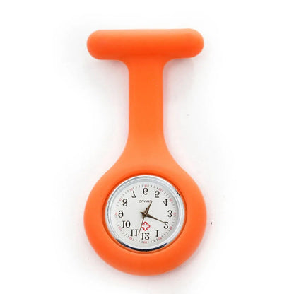 Pocket Watch Women's Digital Display Dial Clip-On Analog Clock Fob Nurse Brooch Pin Hang Pocket Electric Watch Fashion Watches