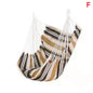 Outdoor Thicken Canvas Hammock Home Garden Leisure 1 Person Swing Chair Camping Hunt Rest Stripe Hanging Bed Chair