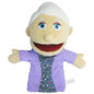 Family Soft Stuffed Toy Doll Dad Mum Brother Sister Cospaly Plush Doll Educational Baby Toys Kawaii Hand Finger Puppet