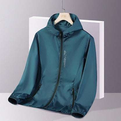 NEW 2025 Sunscreen Coats Men's Breathable Sports Waterproof Jacket Summer UV Protection Outdoor Fishing Skin Clothing