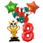 Soccer Birthday Party Supplies Football Theme  Birthday Party Decoration Cotillon Birthday CR7 Soccer Plate Cups Balloons Supply