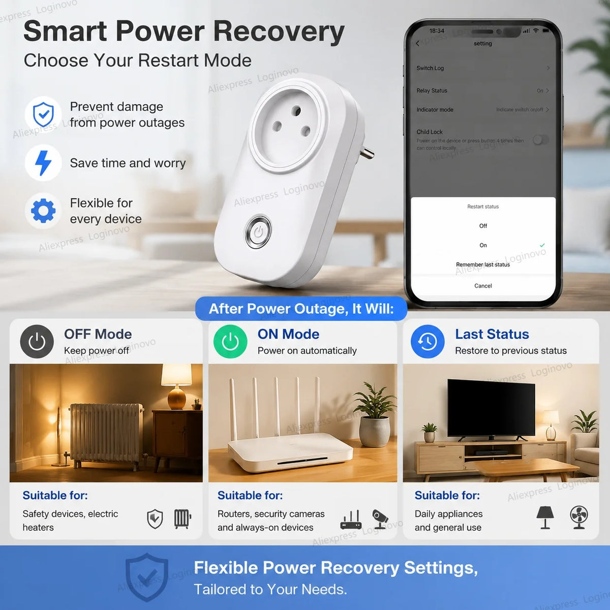16A Tuya Smart Plug WiFi Zigbee Smart Socket Israel Plug With Energy Monitoring Timer Voice Control Alexa Google Smart Life APP