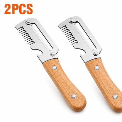 Stainless Steel 3 in 1 Vegetable Peeler Fruit Slicer Shredder Multifunction Kitchen Tool for Peeling Cutting Shredding