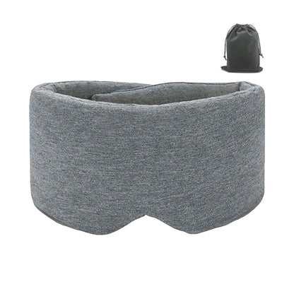 100% Handmade Cotton Sleep Mask Blackout Comfortable Breathable Eye Mask for Sleeping Adjustable  Travel Eyepatch Sleeping Mask