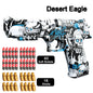 Desert Eagle Best Toy Gun For Kids Toy Pistol Boys Birthday Gift 16 Shells + 40 Darts Model Shooting Game