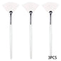3/9 Pieces Facial Fan Mask Brushes Soft Mask Brush Applicator Esthetician Facial Mask Brushes For Women Girls Cosmetic Tools