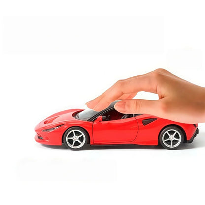 1:36 Simulated Alloy Sports Car Model, Reversible Openable Sports Car Decoration, Boy's Toy Car, Collectible Car Model, Bagged