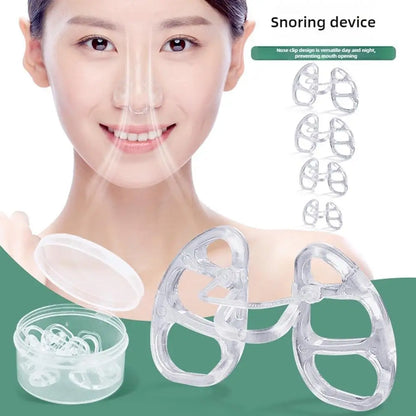 Anti Snoring Apnea Nose Clip Breathe Aid Silent Snore Device Sleeping Aid Equipment Anti-Snoring Breathe Aid Nasal Dilators