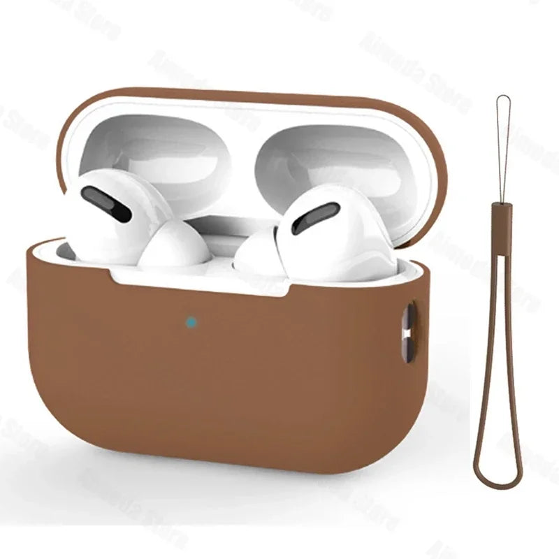 Dla AirPods Pro 2 Etui Płynny Silikon Pokrowiec Na AirPods 3 Pro 2 Etui Miękkie Słuchawki Ochronne Funda dla AirPod Pro 2 Pro2 Pokrowiec