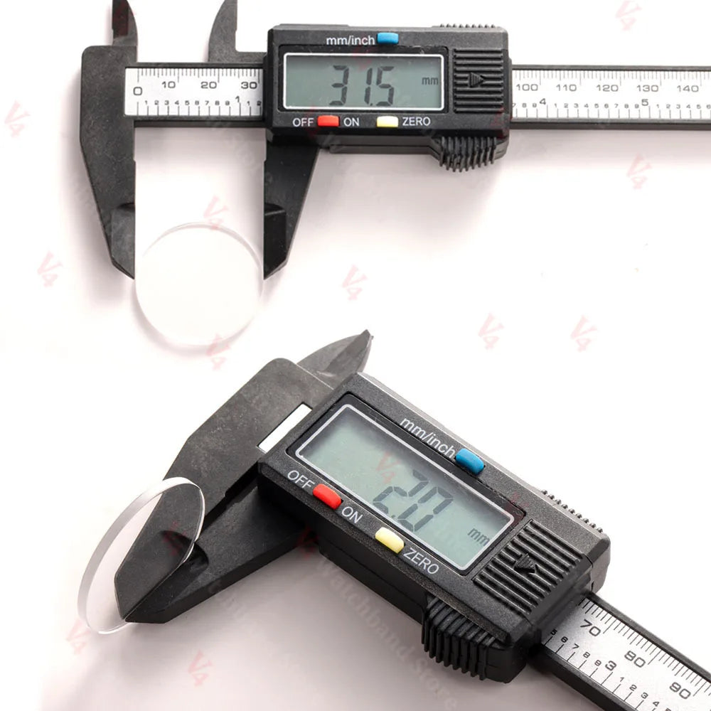 Uniwersalne szkiełka szafirowe do smartwatchy 28mm 30mm 30.5mm 32mm 33mm 34mm 35mm 36mm 36.5mm 38mm Okrągłe szkło ochronne