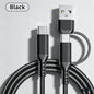 60w C To C Line Two-In-One Charging Cable USB To Type-c 1m/3m Suitable For Mobile Phones And Tablets Fast Charging Data Cable
