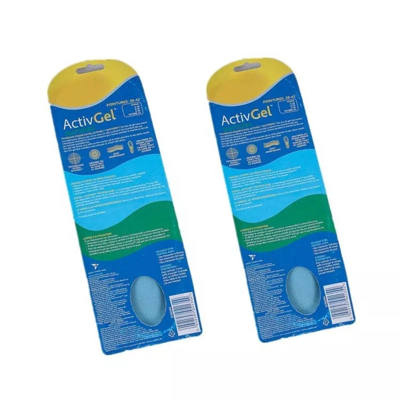 Silicone Non-Slip Gel Soft Sport Shoe Insoles Massaging Insole Orthopedic Foot Care for Feet Shoes Sole Shock Absorption Pads