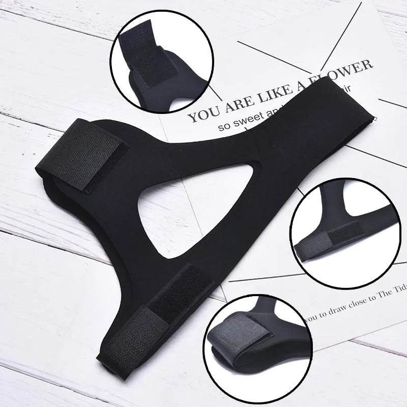 For Women Men Better Breath Dropshipping Anti Snoring Belt Triangular Chin Strap Mouth Guard Gifts  Health  Bandage