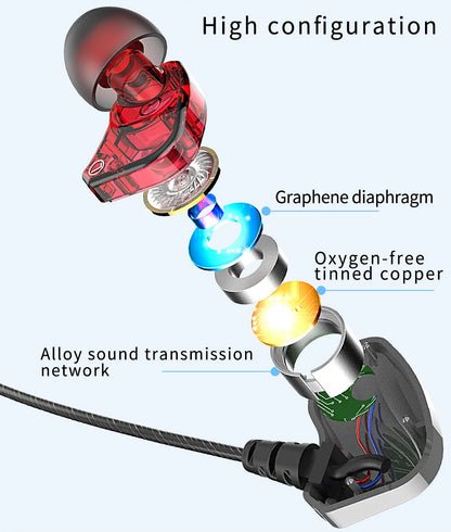 OLAF DAC Type C Earphones Wired Headset USB C Gamer Headphones Cable Handsfree Type-C Earbuds For iPhone16 15 Samsung S23 Xiaomi