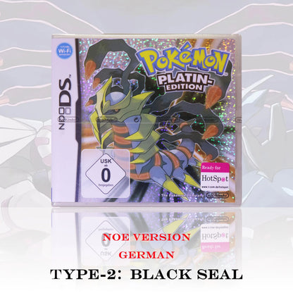 NOE Version Pokémon Platin-Edition New Sealed Package DS Video Game Card With Box and Manuals For DS 2DS 3DS Console