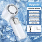 199 High Speed Handheld Fan 3000MAH Cooling Ice Cooler Rechargeable USB Brushless Motor  Jet Fan for Outdoor Travel Office