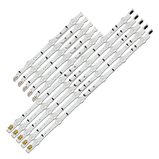 LED Strip Bar(10) For UE40J6200AU UE40J6200AK LH40DBEPLIGC UE40J6200AW UE40H5000AK UE40H5000AW UE40H5000AS UE40J5100 UE40J6330
