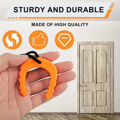 Easy to Use Rubber Door Jam Firefighter Gear Wedge Firefighter Wedge Rubber Door Stopper Door