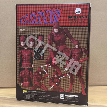 Ct Toys Daredevil Black 999 Red Mafex 223 Figure Comic Version Anime Action Figure Figurine Statue Model Toys gifts