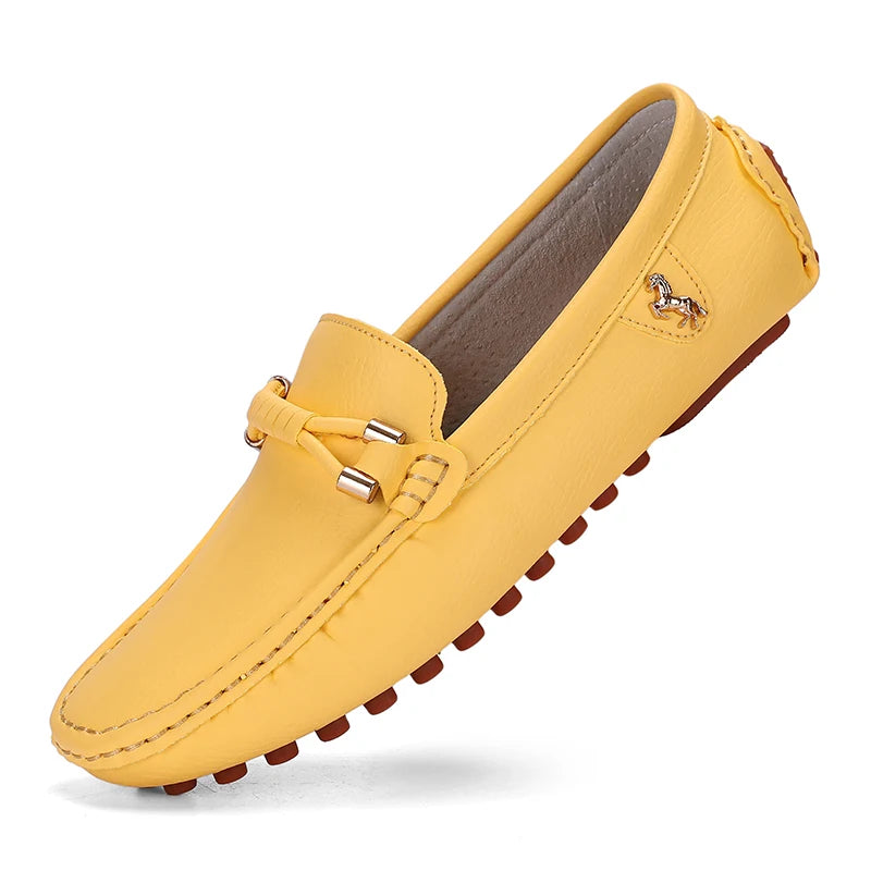 MAEDEF Men Loafers Shoes Formal Dress Shoes Business Casual Shoes for Men Wedding Party Office Shoes Soft PU Leather Loafers Men