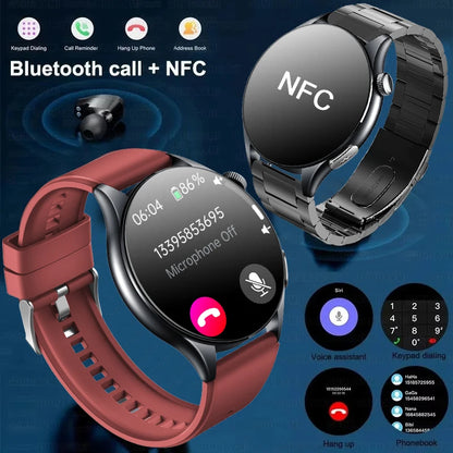 2026New Smart Watch For Men Micro-examination Health Blood pressure Uric Acid ECG+PPG Fitness Tracker Clock Smartwatch Women Men
