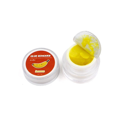 10pcs FUNMIX 5g Fruit Flavour Eyelash Extension Glue Remover Cream For Lashes Glue Remover No Irritating Lash Cleaning Cream