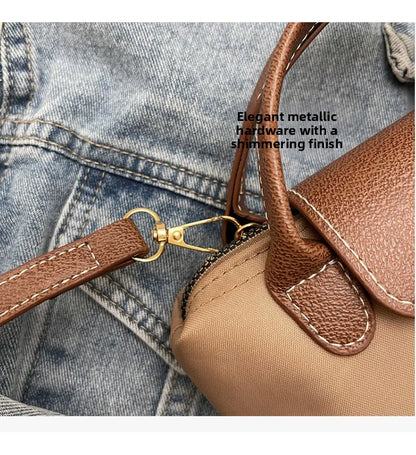 Retro Casual Fashion Ladies Shoulder Bag Stylish Trendy Crossbody Bag Quality Small Square Bag Urban Minimalist Style Polyest...