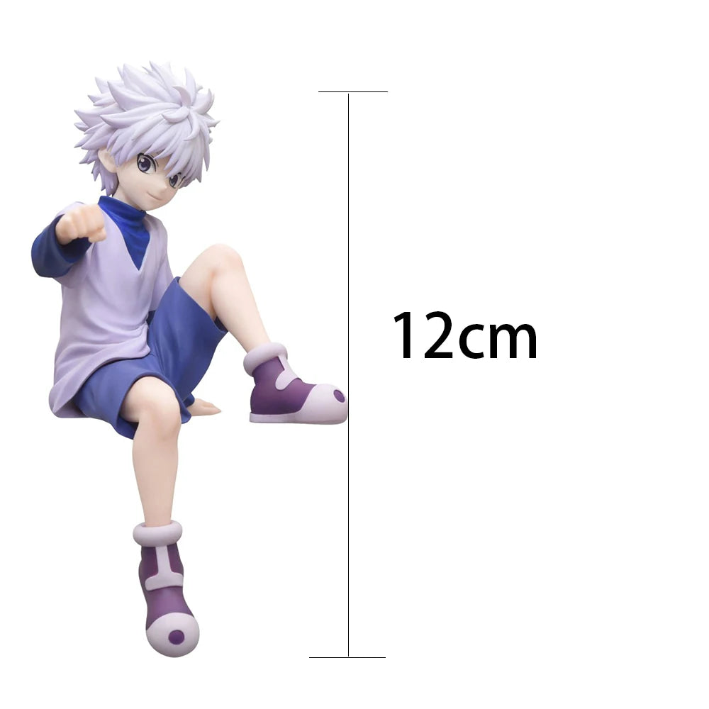 Anime Figure Killua Zoldyck Kurapika Hisoka Figure Collectible Model Illumi Zaoldyck Figurine Toy Gon Freecss Action Figure Doll