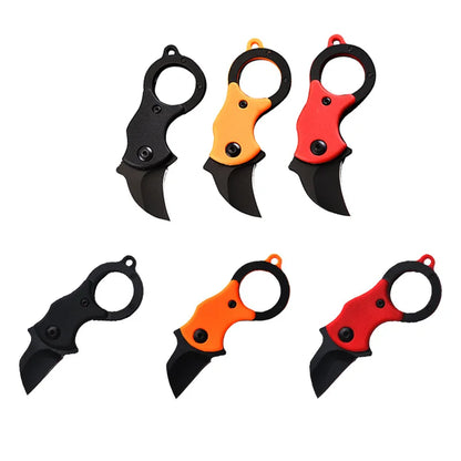 Mini Folding Knife, Key Blade, Sharp Necklace Knife, Camping Portable Pocket Knife, Portable EDC Tool Knife