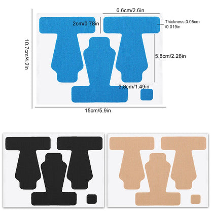 5Pcs/Set Thumb Support Tape for Arthritis - Self Adhesive Thumb Protecting Straps, Elastic Thumb Pain Relieving Patch for Sport