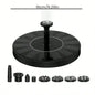 Mini Solar Water Fountain - Solar-Powered Pool/Pond Waterfall, Outdoor Garden Decoration & Bird Bath Supplies