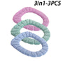 Soft and Warm Toilet Seat Cover Washable Bathroom Toilet Pad Cushion With Handle Thicker Soft Mat Knitting Warmer Closestool Mat