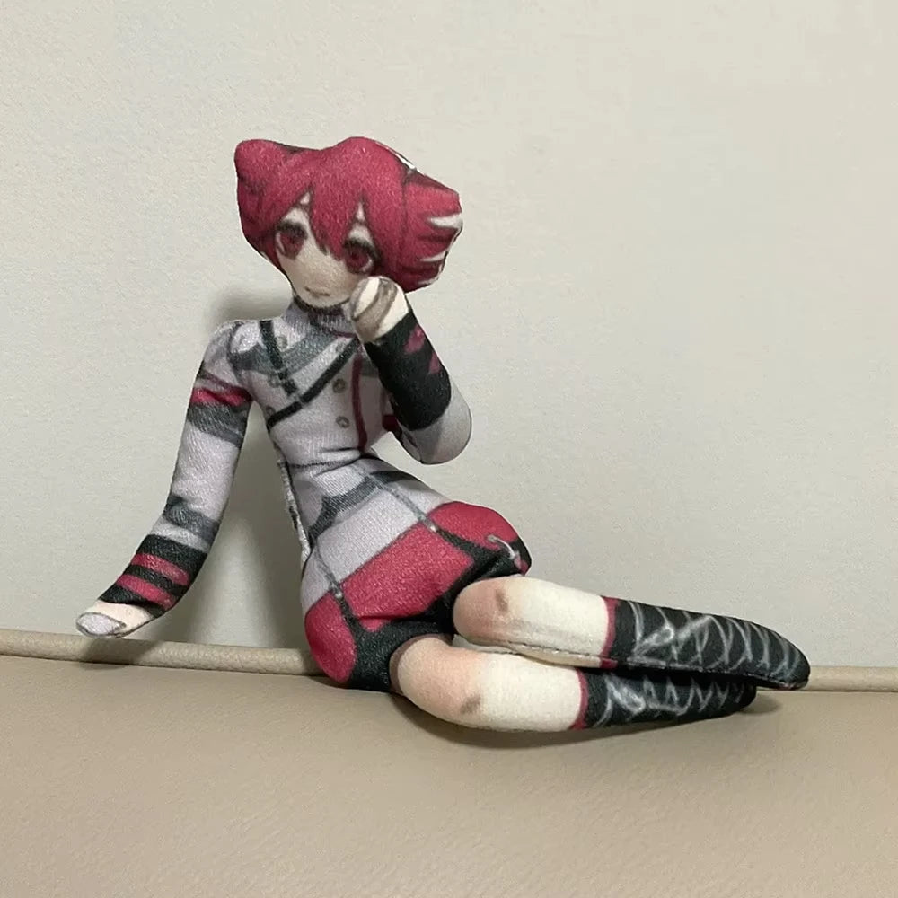 Anime Kasane Teto Cosplay Doll Plush Stuffed Dolls Room Decoration Cotton Plushie Xmas Accessories Prop Abstract Twistable Gifts