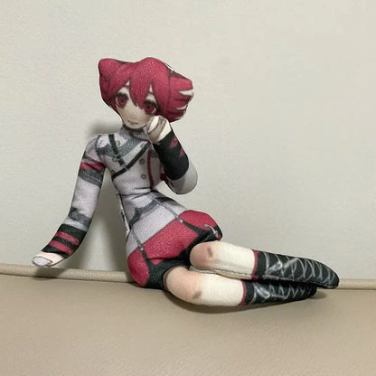 Anime Kasane Teto Cosplay Doll Plush Stuffed Dolls Room Decoration Cotton Plushie Xmas Accessories Prop Abstract Twistable Gifts