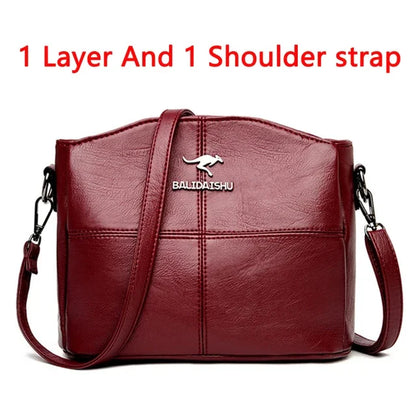 Casual Women's Bag High Quality Pu Leather Shoulder Bags for Women 2022 Ladies Crossbody Bag Purses and Handbags Luxury Designer