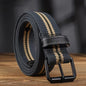 Men's Canvas Belt Casual Retro Women's Belt Outdoor Sports Belt With Jeans Belt Breathable Lightweight Eyelet Belt For Men Women
