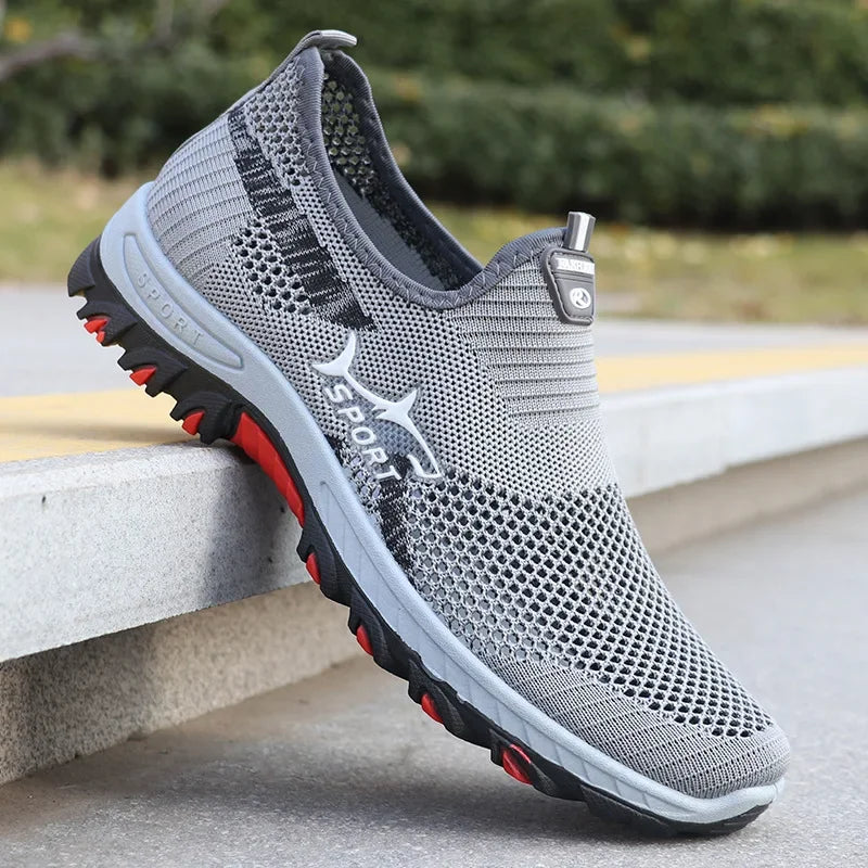 Men's Summer Sneakers Breathable Mesh Summer Sports Shoes Casual Sneakers Free Shipping Shoes