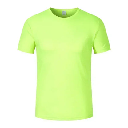 T Shirt Print Logo Women For Men Quick Drying Running Gym Custom Marathon Short Sleeve Sports Attire Diy Brand Wholesale Cheap