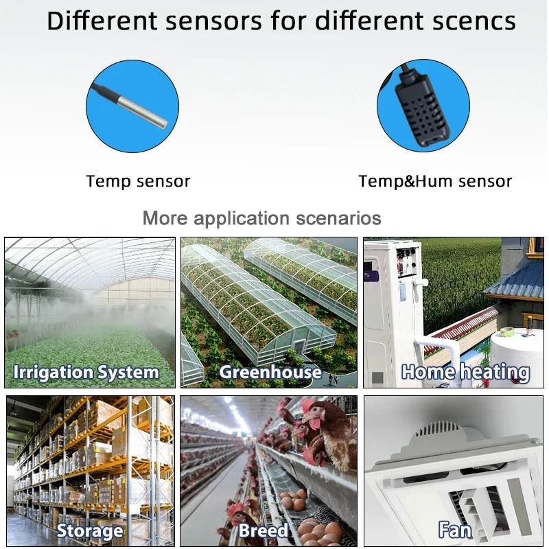 Tuya Zigbee 4 Gang Smart Switch with Temperature or Humidity Sensor Passive Dry Contact 32V 250V Switch Relay Alexa Compatible