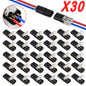 20/30/50/100 D2 Quick Wire Connector Solderless Push-in Terminal Block Electrical Cable Splice Connector for Home DIY Automotive